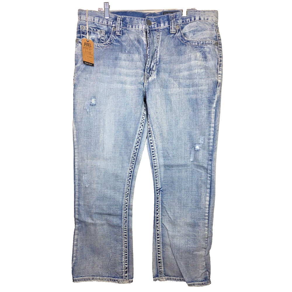 Axel Vintage Bootcut Jeans Men’s 38 Straight Leg Hip Hop Streetwear Urban Y2K